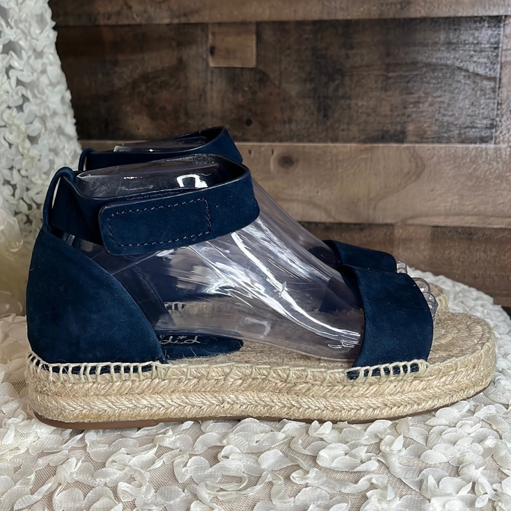 Splendid Platform Sandals size 8.5 Navy Blue